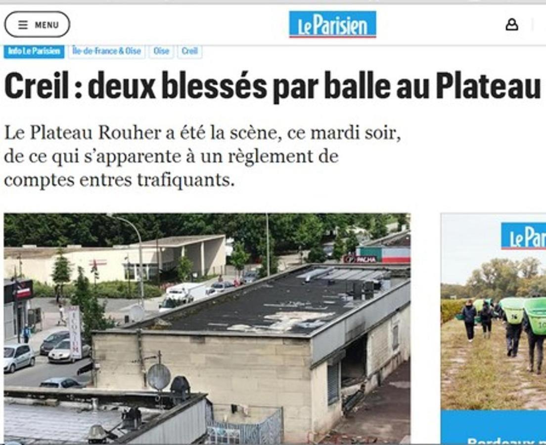 Chambres Meublees Chez L'Habitant Dans Appartement Proche Gare Sncf Creil Ngoại thất bức ảnh